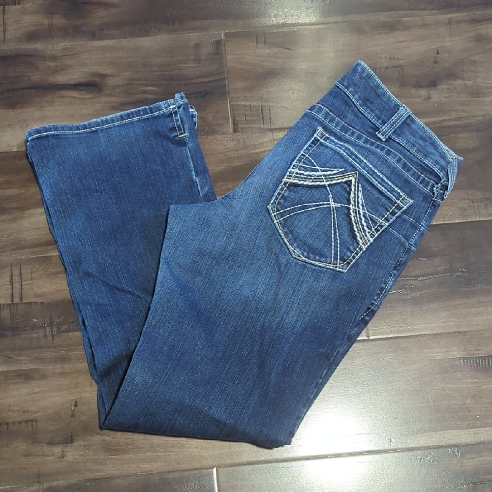 Ariat Women's Dark Blue Boot Cut Jeans